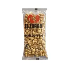 GENERICO - MANÍ TOSTADO CON SAL EL ZORRO 100G