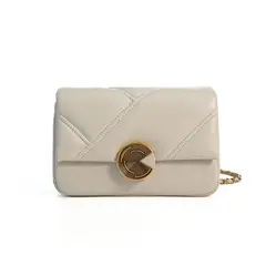 PUREPOWER - Bolso Bandolera De Un Hombro Con Cadena De Metal Para Mujer