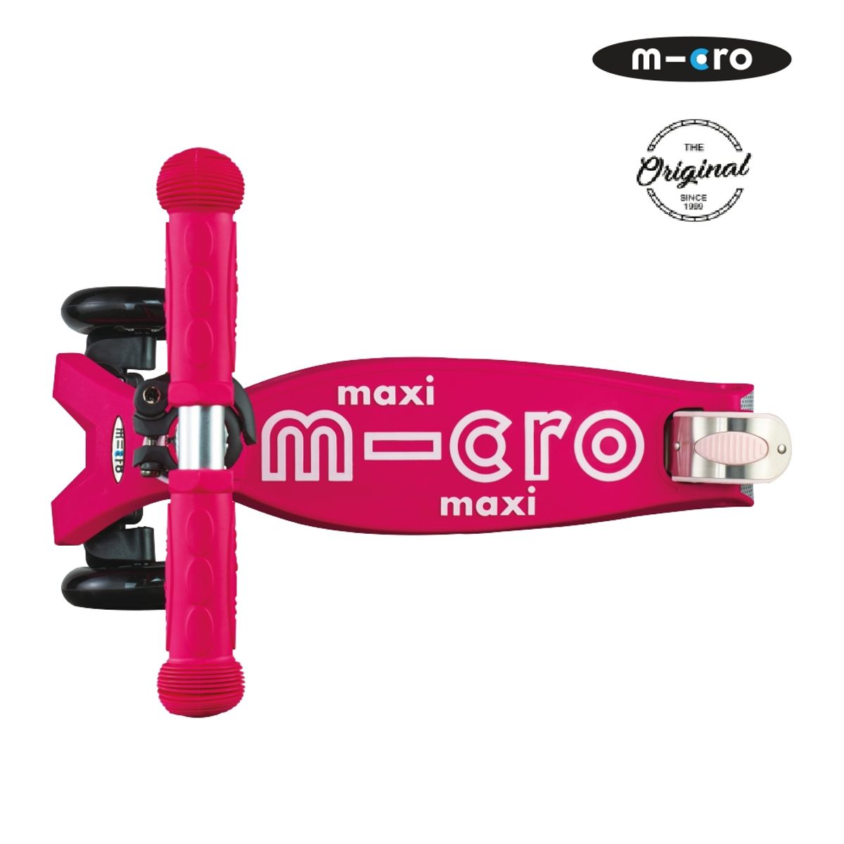 MICRO - Scooter Micro Maxi Deluxe Rosado Fuerte, Niños 5 a 12 años