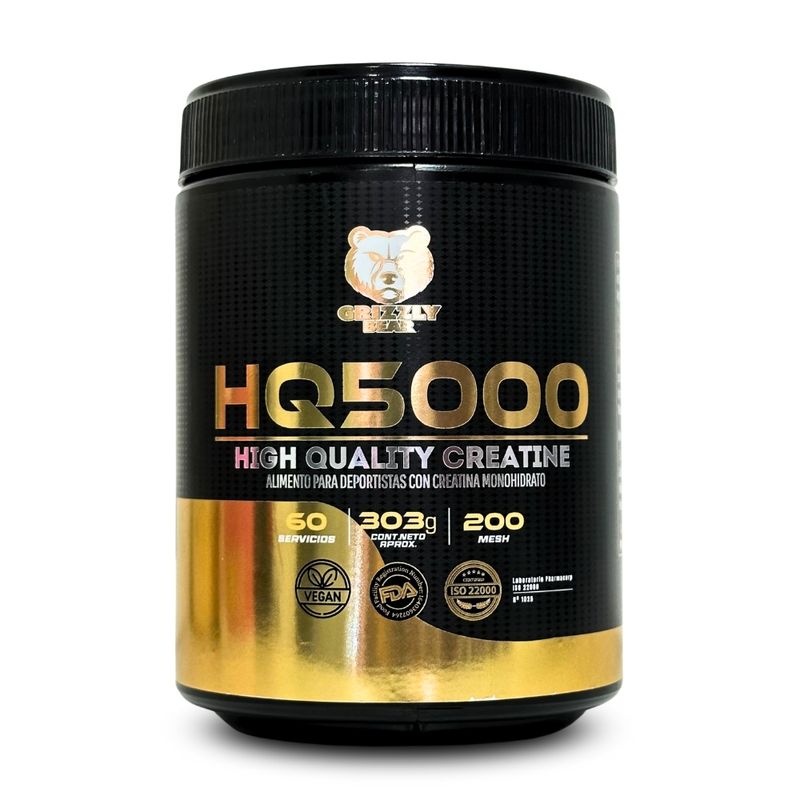 GENERICO - CREATINA MONOHIDRATO - 300GR - 60SV - GRIZZLY BEAR