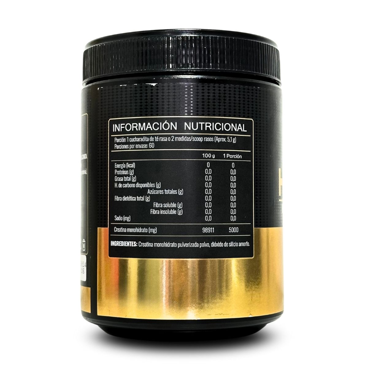 GENERICO - CREATINA MONOHIDRATO - 300GR - 60SV - GRIZZLY BEAR