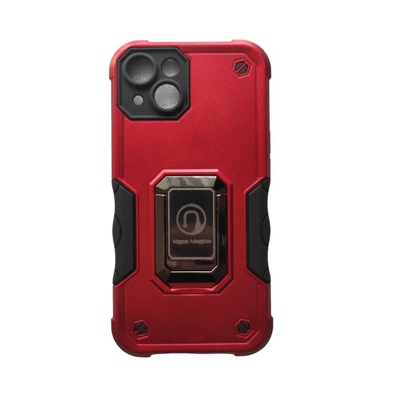 GENERICO - Carcasa Reforzada Para Iphone 14 - Rojo