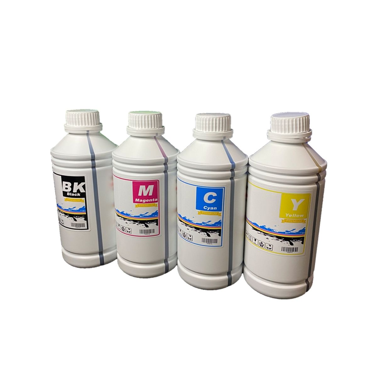 CREA PRINT - Pack 4 Litro De Tinta Para Hp Ink Tank 115 315 415 Gt52