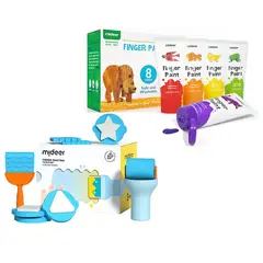 MIDEER - Pack Pintura de Dedos