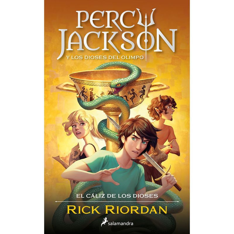 PENGUIN RANDOM HOUSE - LIBRO Percy Jackson Y El Cáliz De Los Dioses Del Olimpo 6