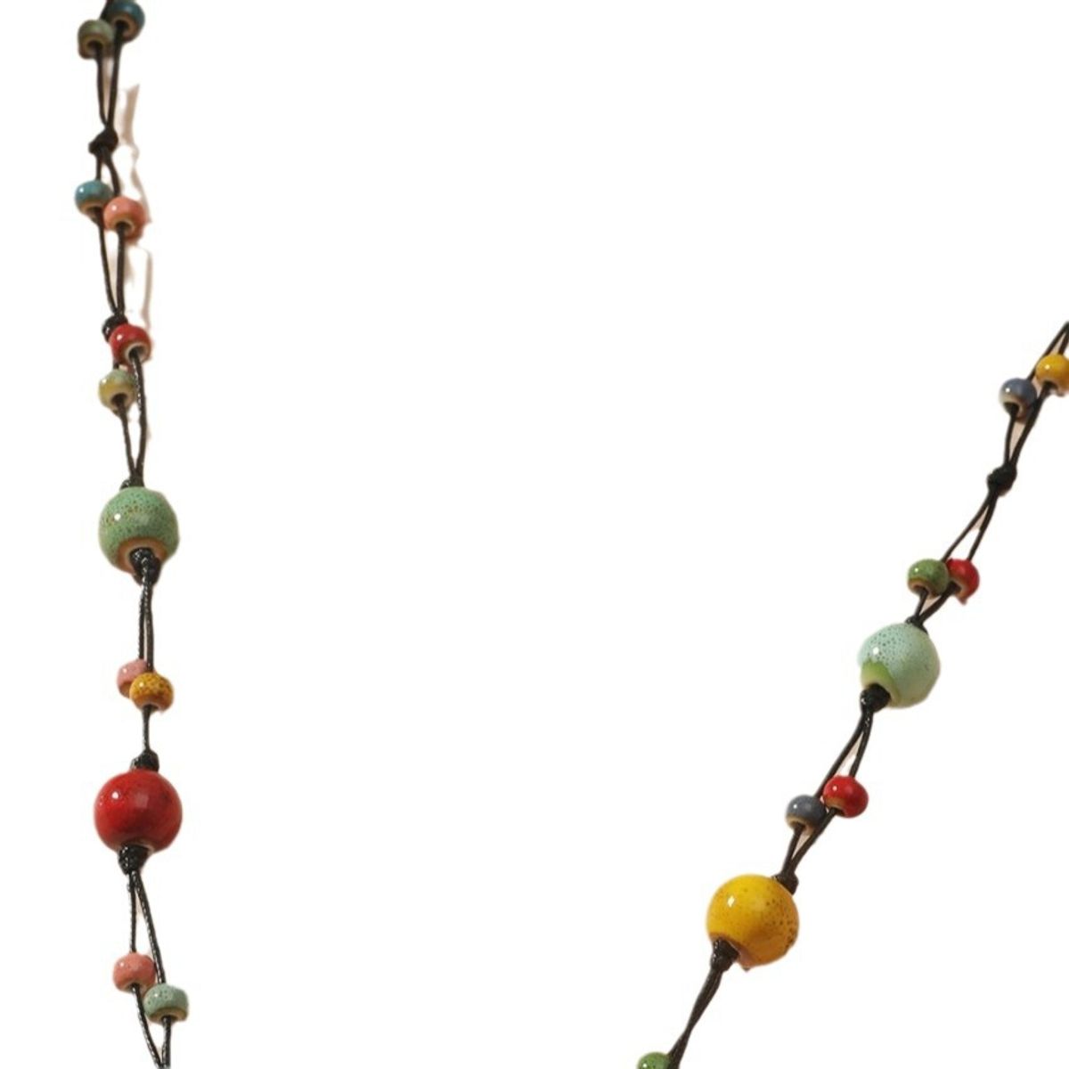 VATYERTY - Collar con cuenta Multicolor