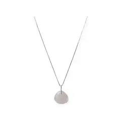 COGGIOLA - Collar Gota Cuarzo Rosado Facetado Plata Fina 925