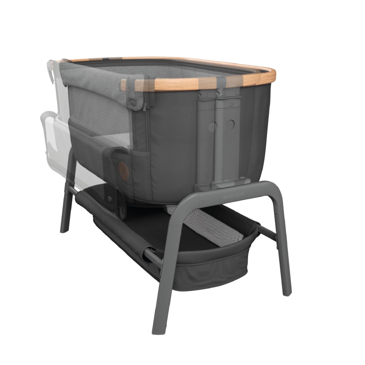 MAXI COSI - Cuna Colecho Lora Essential Graphite Maxi-Cosi Grafito