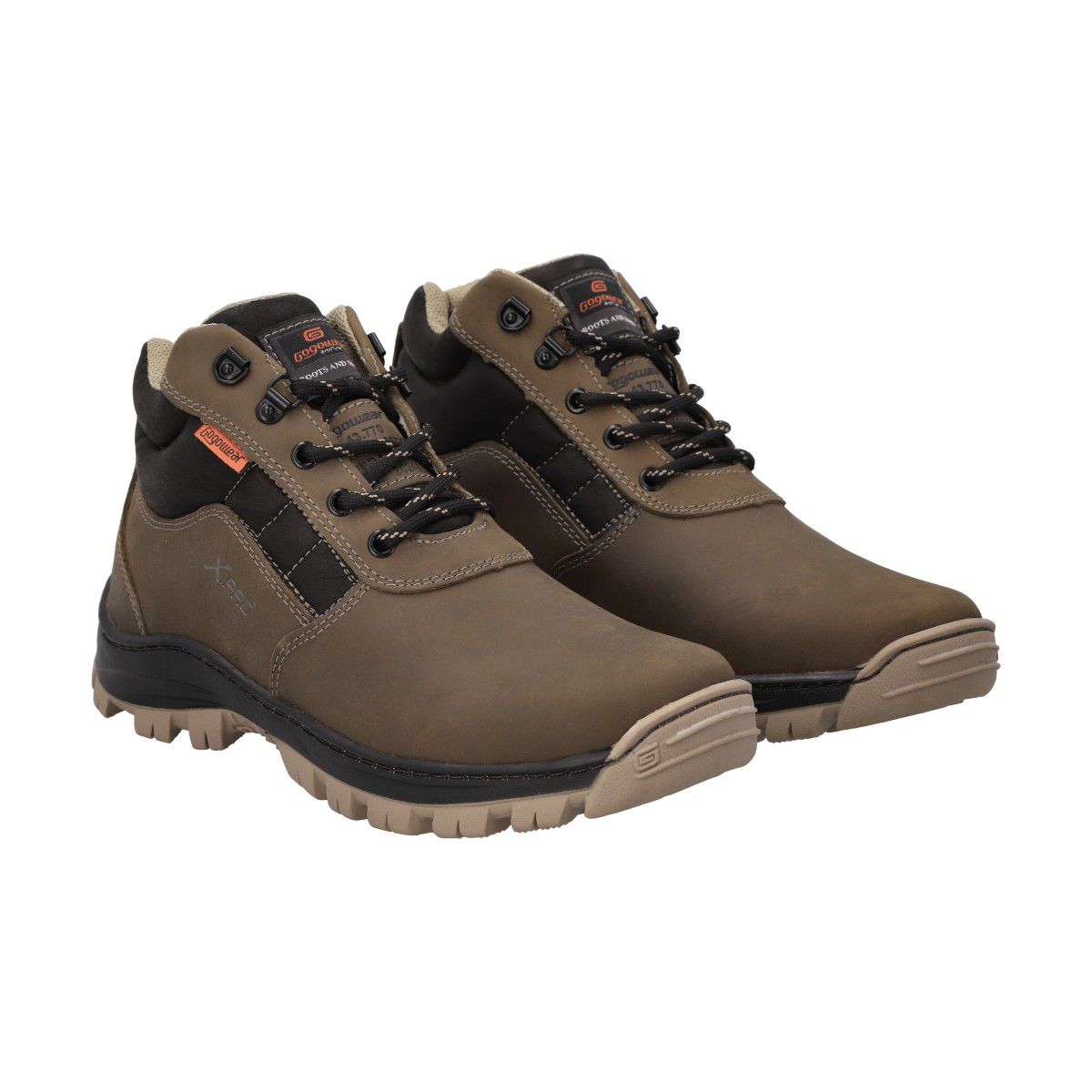 GOGOWEAR - Botín Hombre Trekking Café Endurance Gogowear