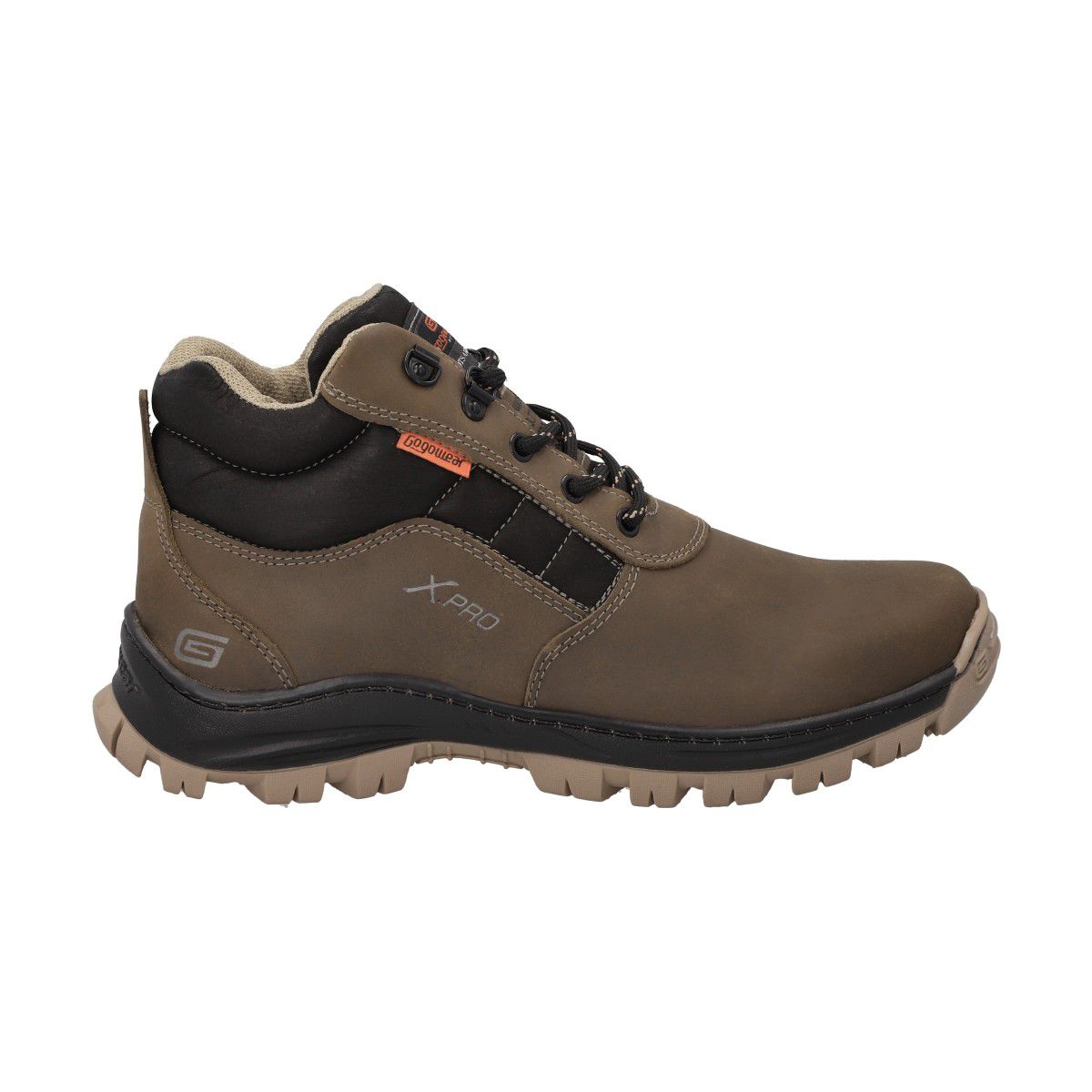 GOGOWEAR - Botín Hombre Trekking Café Endurance Gogowear