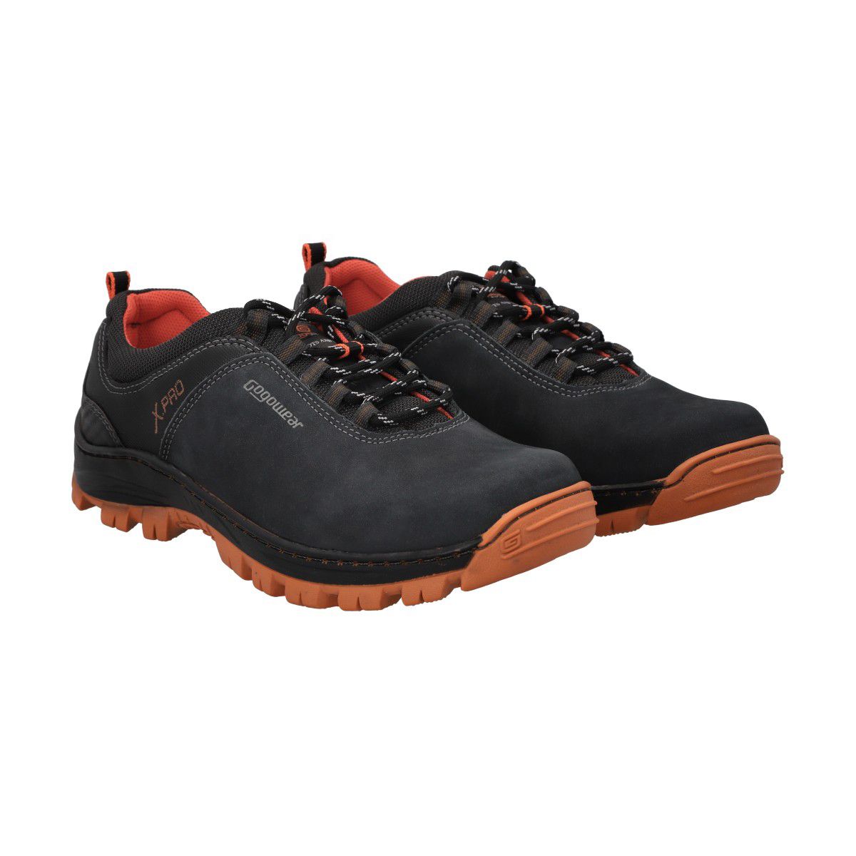 GOGOWEAR - Botín Hombre Trekking Negro Endurance Gogowear