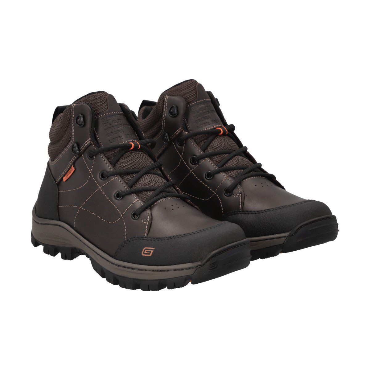GOGOWEAR - Botín Hombre Trekking Café Oscuro Endurance Gogowear