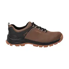 GOGOWEAR - Zapatilla Hombre Trekking Café Endurance