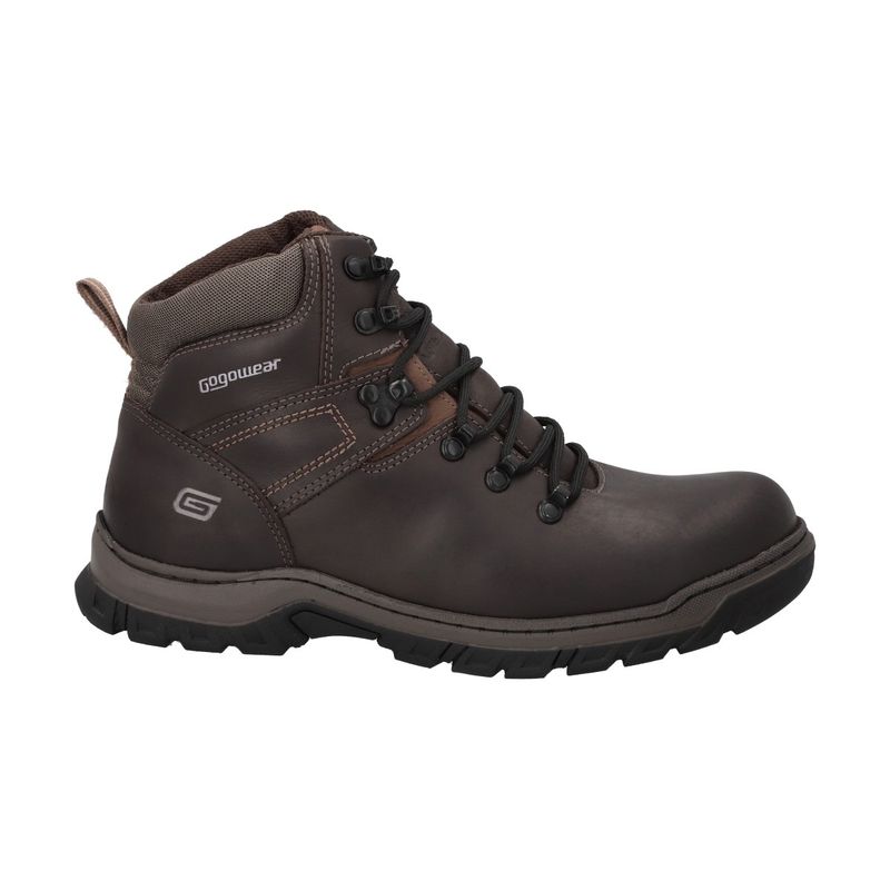 GOGOWEAR - Botín Hombre Trekking Café Compass Gogowear