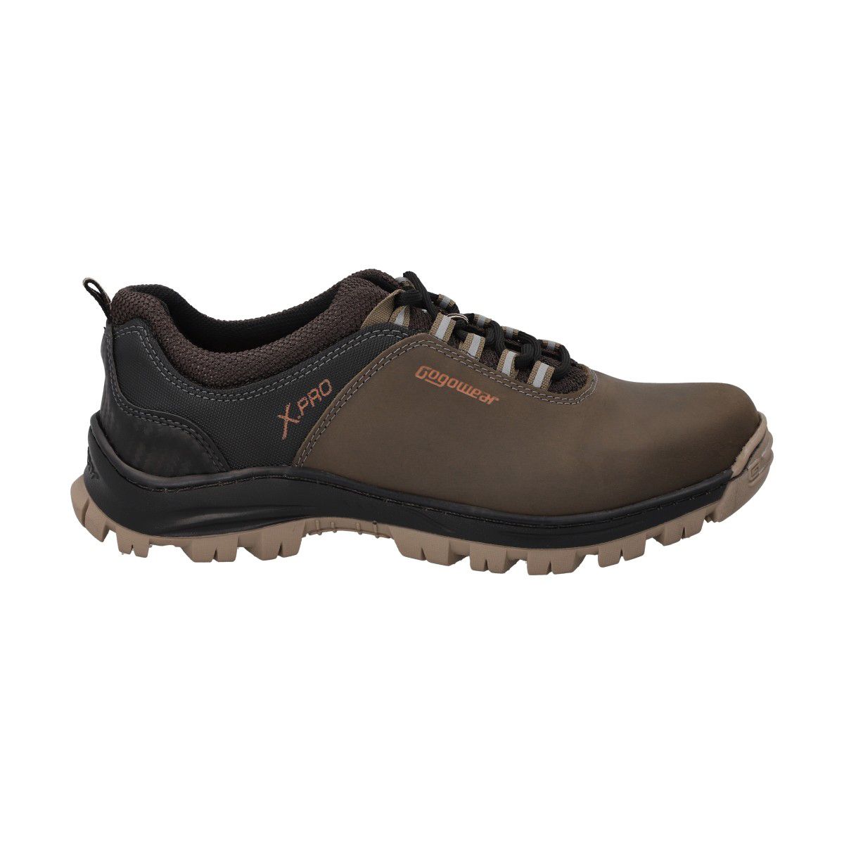 GOGOWEAR - Zapatilla Hombre Trekking Marrón Endurance Gogowear
