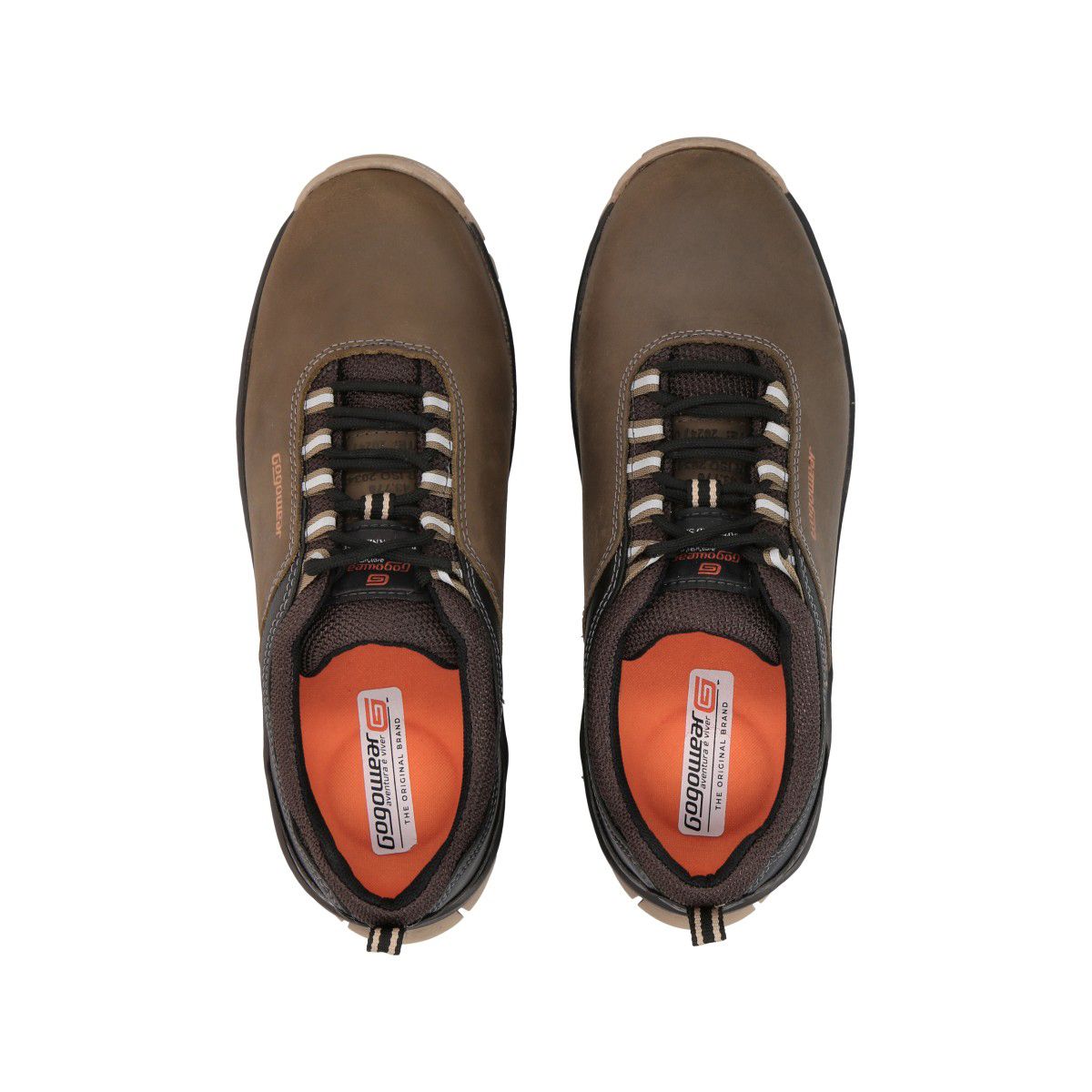 GOGOWEAR - Zapatilla Hombre Trekking Marrón Endurance Gogowear
