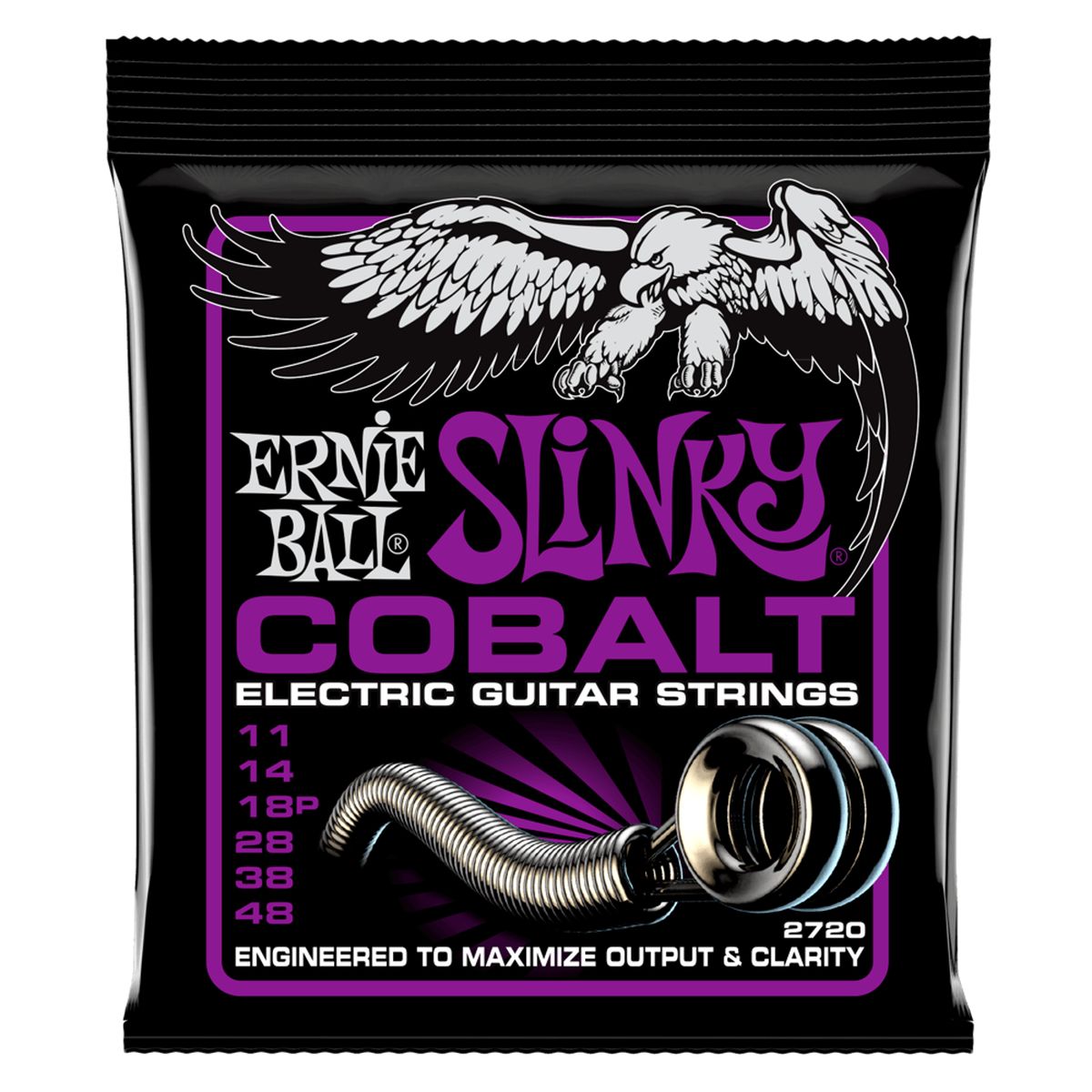 ERNIE BALL - Set 6 Cuerdas Guitarra Electrica Ernie Ball Slinky Cobalt