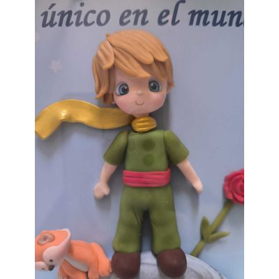 Imagen 2 del producto Cuadro Infantil Principito verde