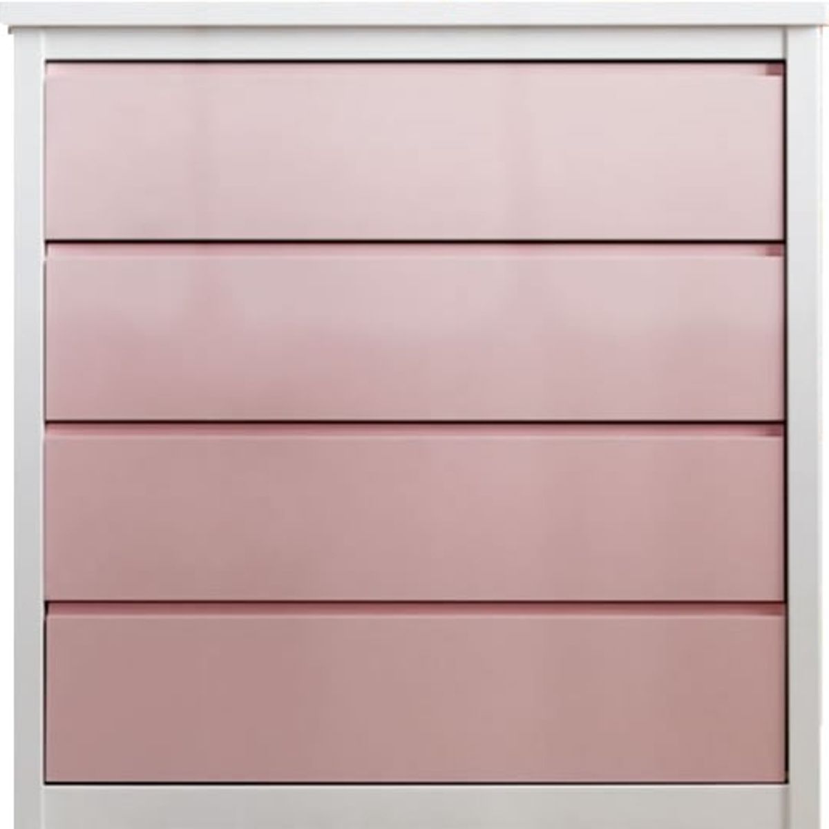 DECORACION CREATIVA - Cajonera Infantil Minimal  4 Cajones Rosada