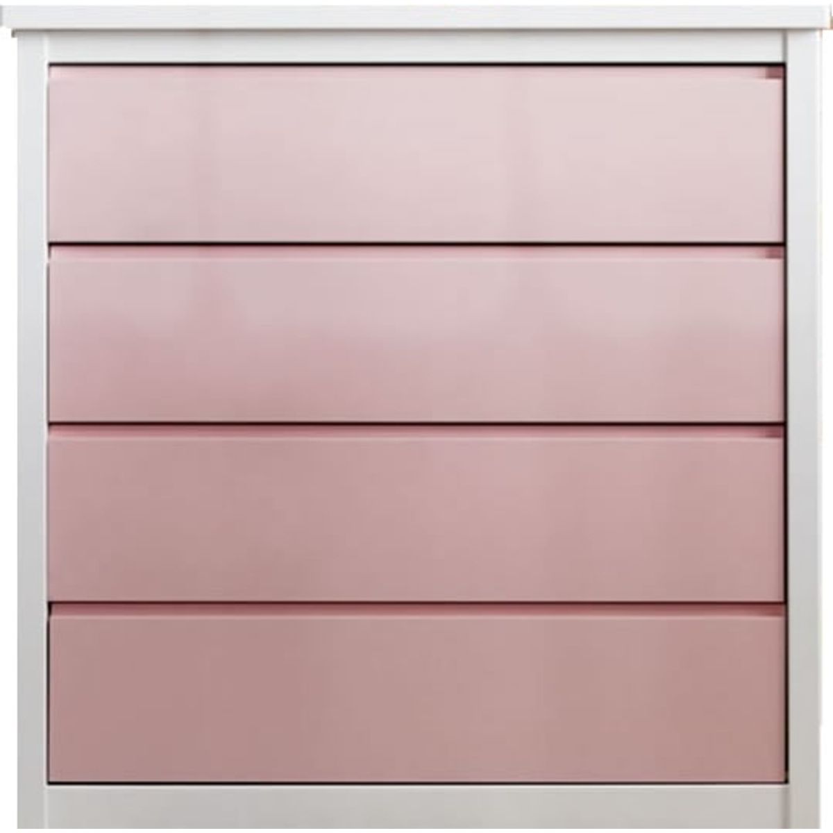 DECORACION CREATIVA - Cajonera Infantil Minimal  4 Cajones Rosada