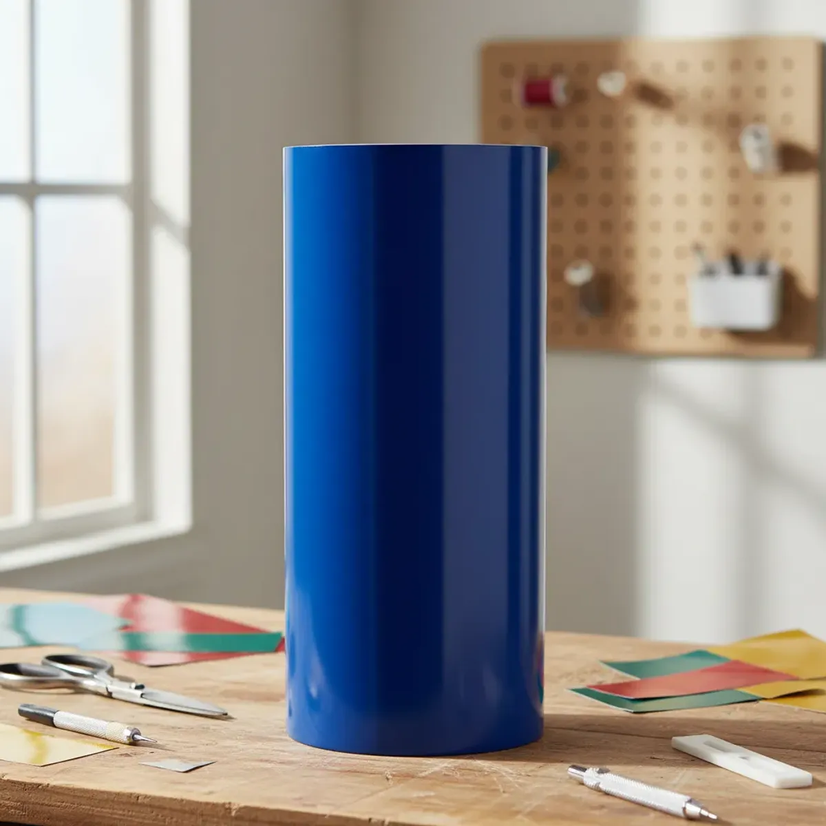 NEON - Vinilo Adhesivo De Corte Decorativo Azul Rey 30 Cms X 5 Mts