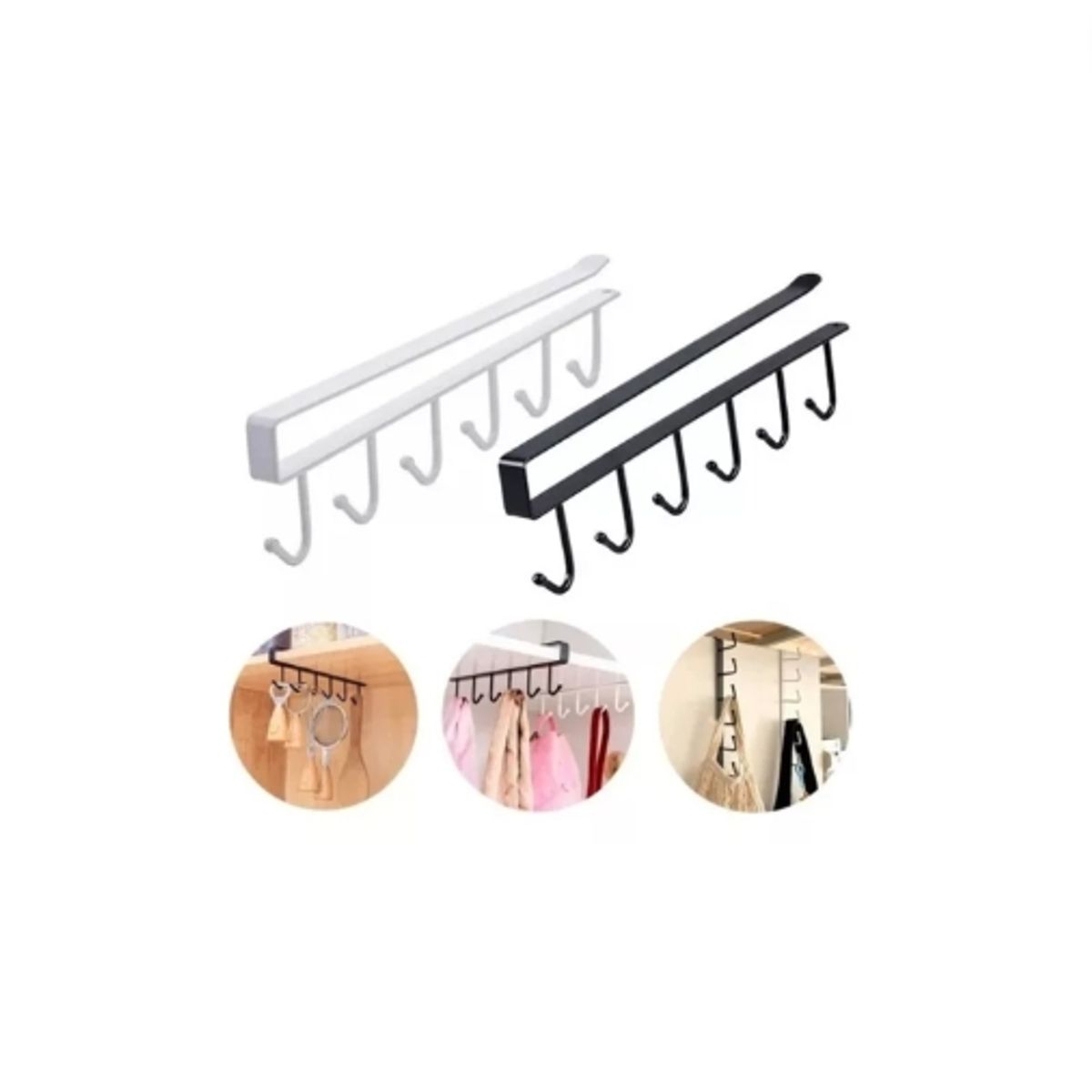 GENERICO - Organizador colgador de Metal para cocina