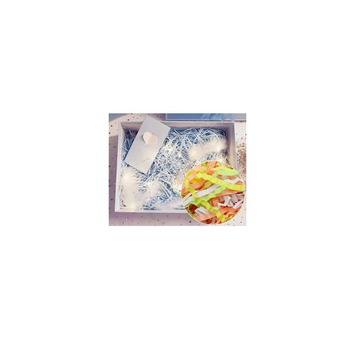 GENERICO - Relleno De Papel Amarillo Multicolor De 20g