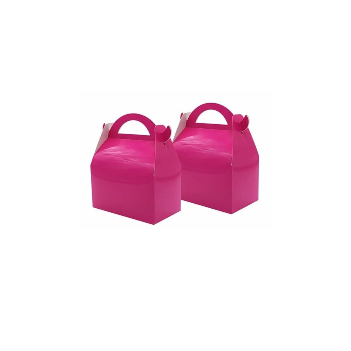 GENERICO - Caja De Tarta Fucsia 3pcs 16x9x19cm