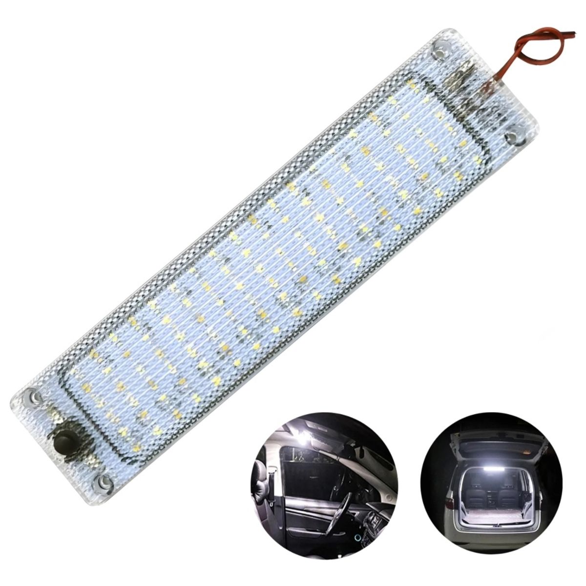 GENERICO - Luz De Techo Interior 108led Auto Universal 12-24v 0098