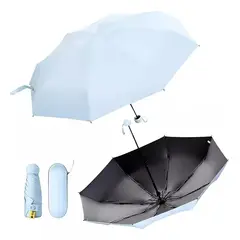 GENERICO - Paraguas Sombrillas De Bolsillo Plegables Anti-ultravioleta