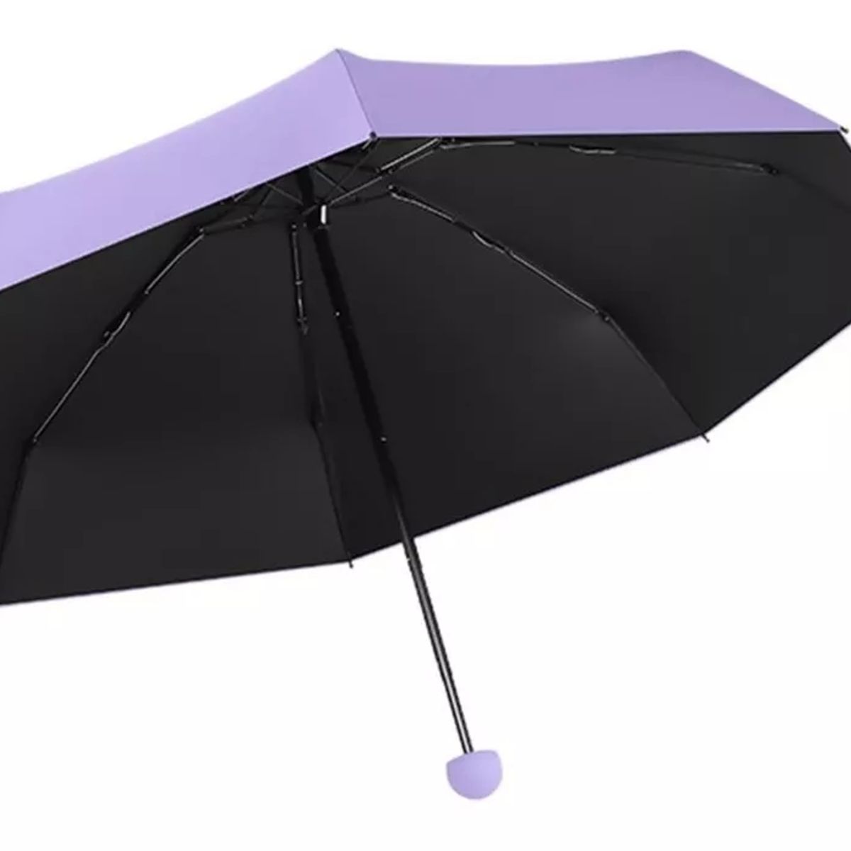 GENERICO - 8 Huesos Paraguas Mini Sombrilla De Bolsillo ,rayos Uv