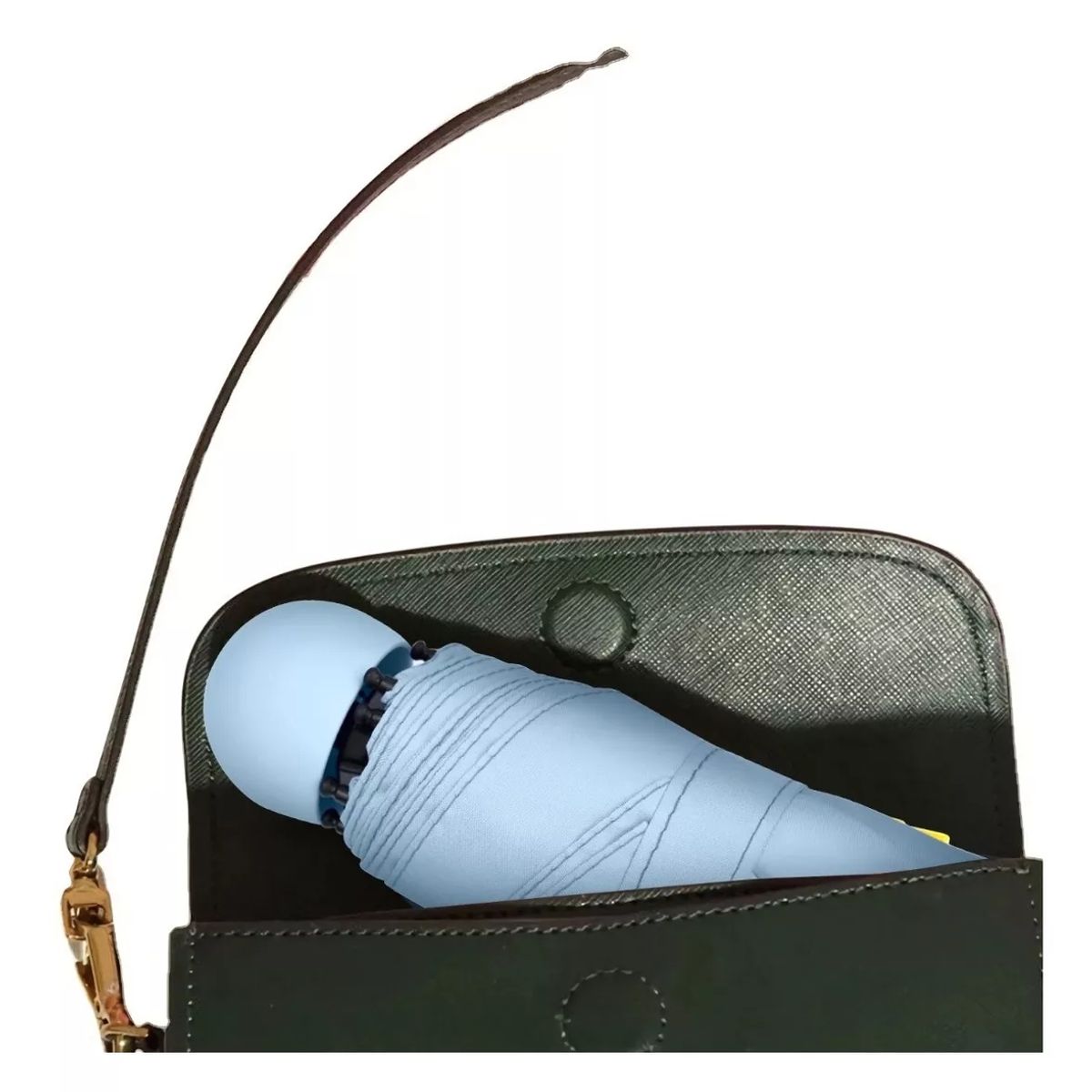 GENERICO - 8 Huesos Paraguas Mini Sombrilla De Bolsillo ,rayos Uv