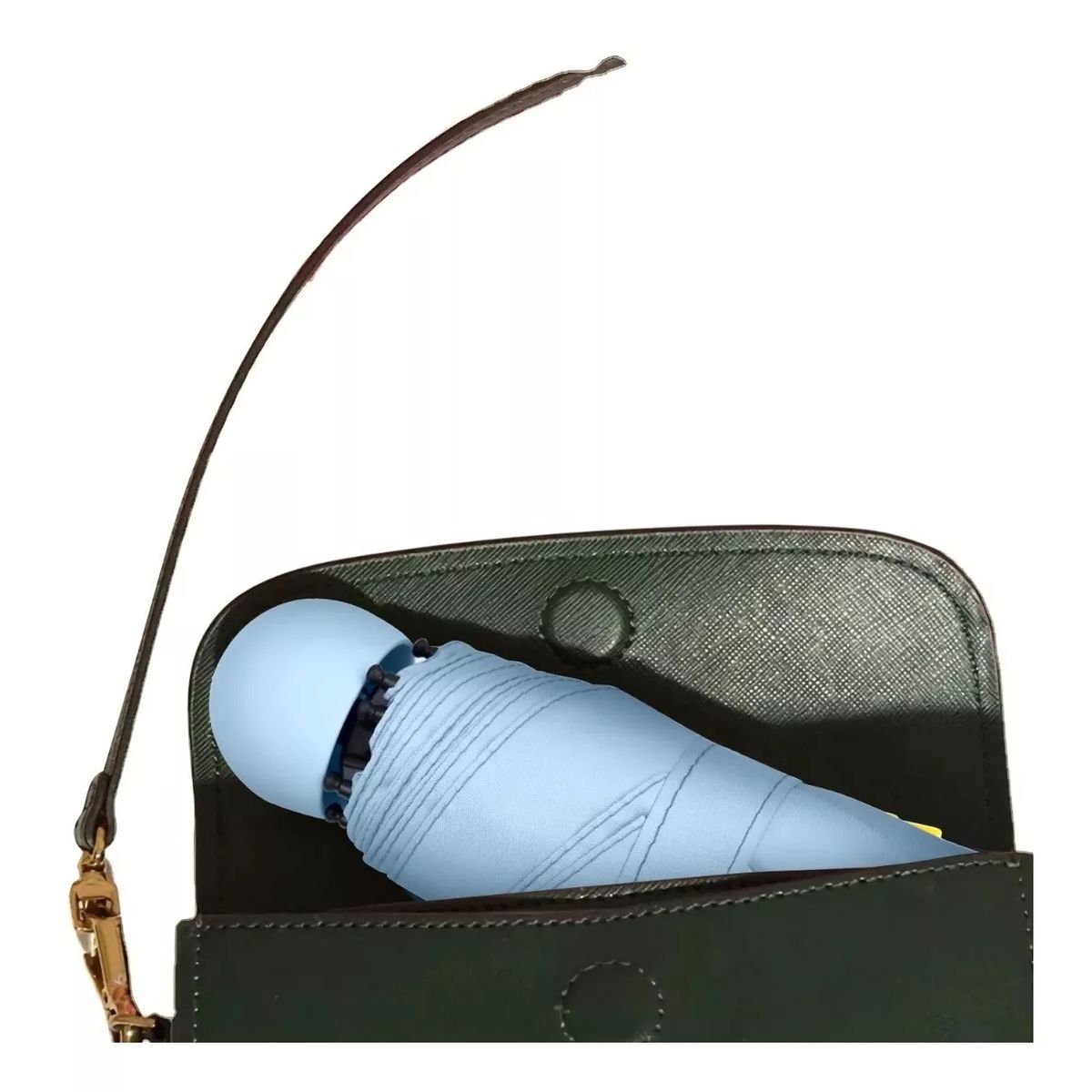 GENERICO - 8 Huesos Paraguas Mini Sombrilla De Bolsillo ,rayos Uv