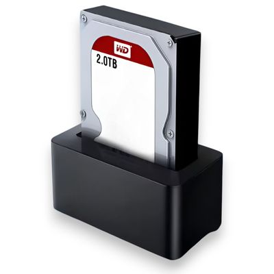 Imagen 2 del producto Lector de Discos SATA USB 3.0 High Speed Dock Station DCK300