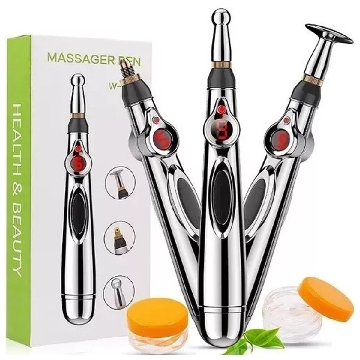 GENERICO - Lápiz Masajeador Eléctrico De Acupuntura Portátil Masaje