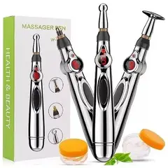 GENERICO - Lápiz Masajeador Eléctrico De Acupuntura Portátil Masaje