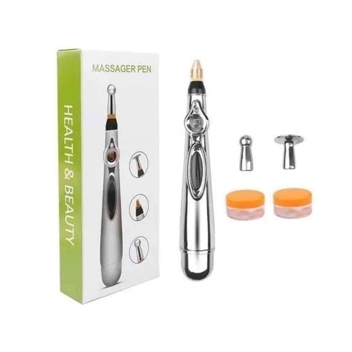 GENERICO - Lápiz Masajeador Eléctrico De Acupuntura Portátil Masaje