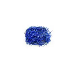 GENERICO - Relleno De Papel Metalico Azul De 20 G