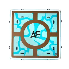 AQUA FORCE - DOCK FLOTANTE AF LIFE 250X250 CM