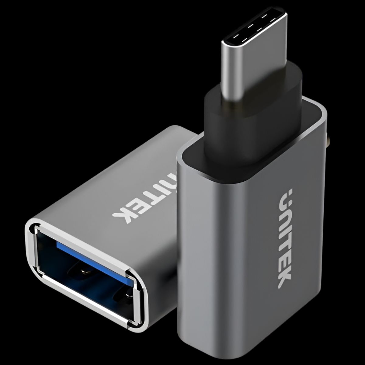 UNITEK - Adaptador OTG USB-C A USB 3.0 High Speed Unitek Y-A025CGY