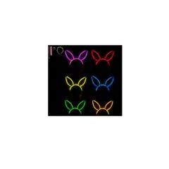 GENERICO - Oreja De Conejo Fluorescente Color Aleatorio 5x200mm