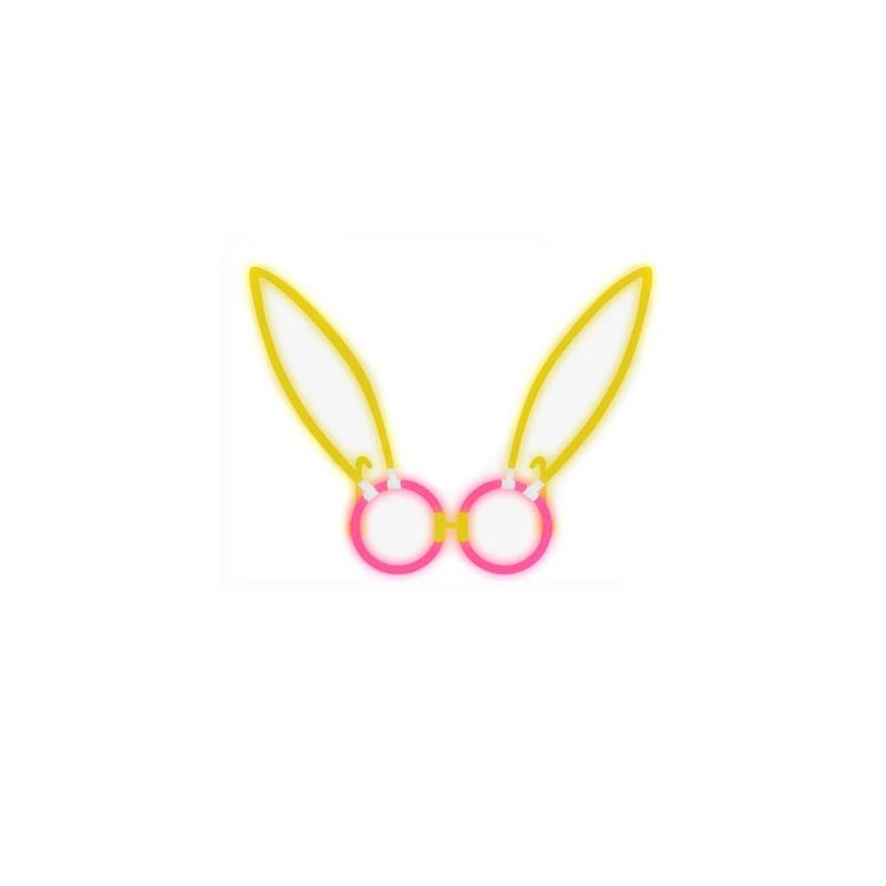 GENERICO - Lentes De Conejo Luminosos 5x20cm