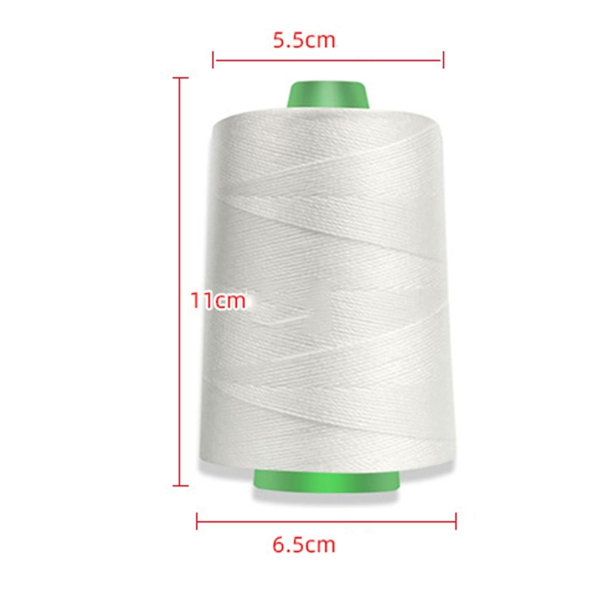 KUANGYE - Pack 10 Hilos 100% Poliester Cerrar Cosedora Sacos