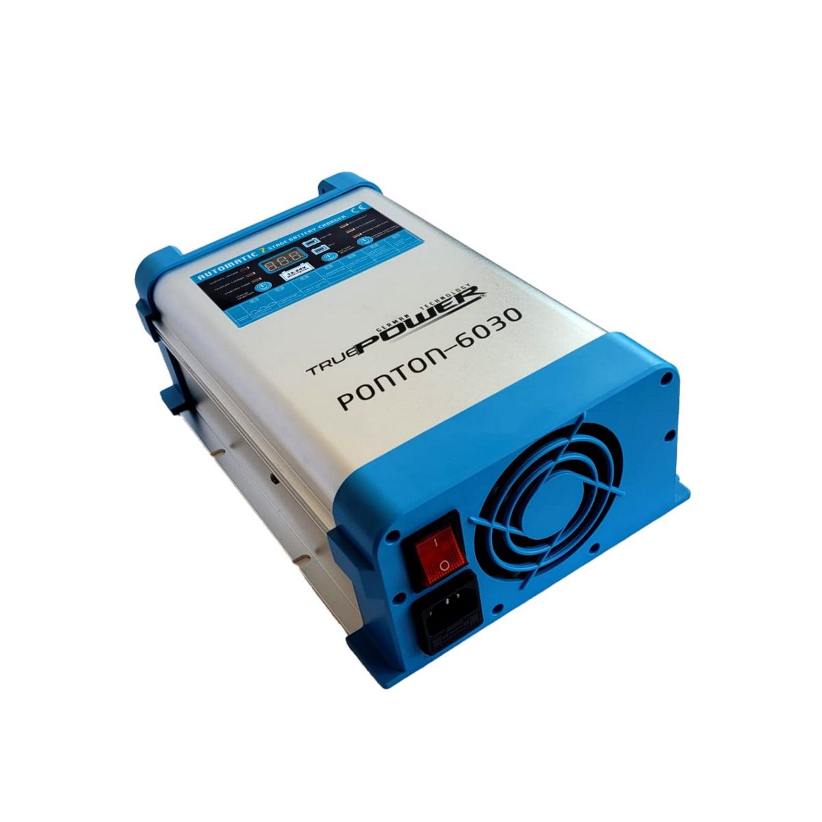 TRUEPOWER - Cargador Batería Truepower Ponton 6030 12V 60A / 24V 30A