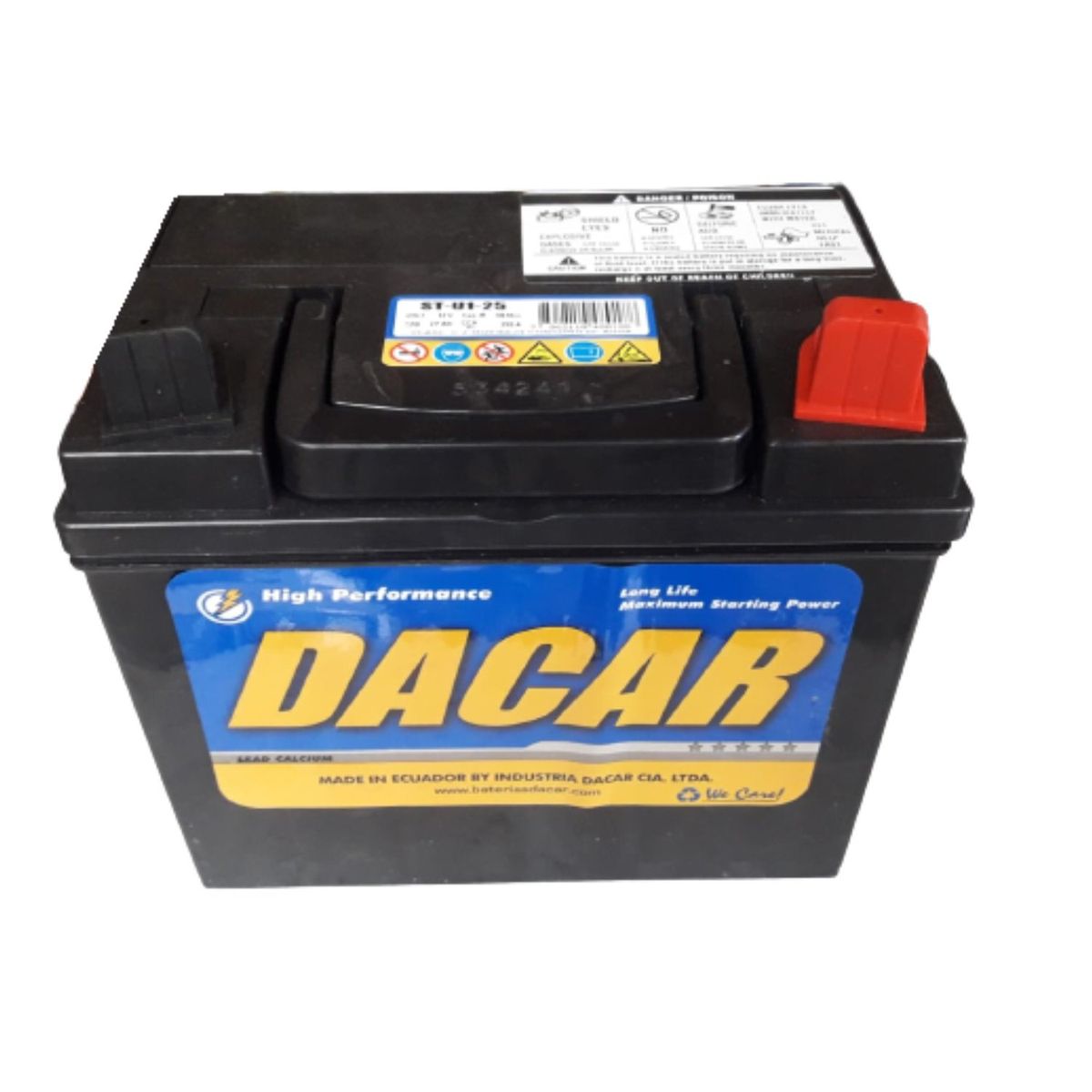 BATERIAS DACAR - Batería Dacar U1 12n24 12v 27a Para Tractor Cortador Pasto