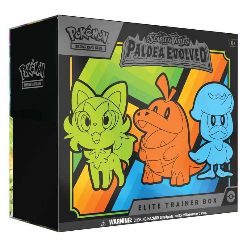 POKEMON - Pokémon Paldea Evolved Elite Trainer Box Inglés POKEMON