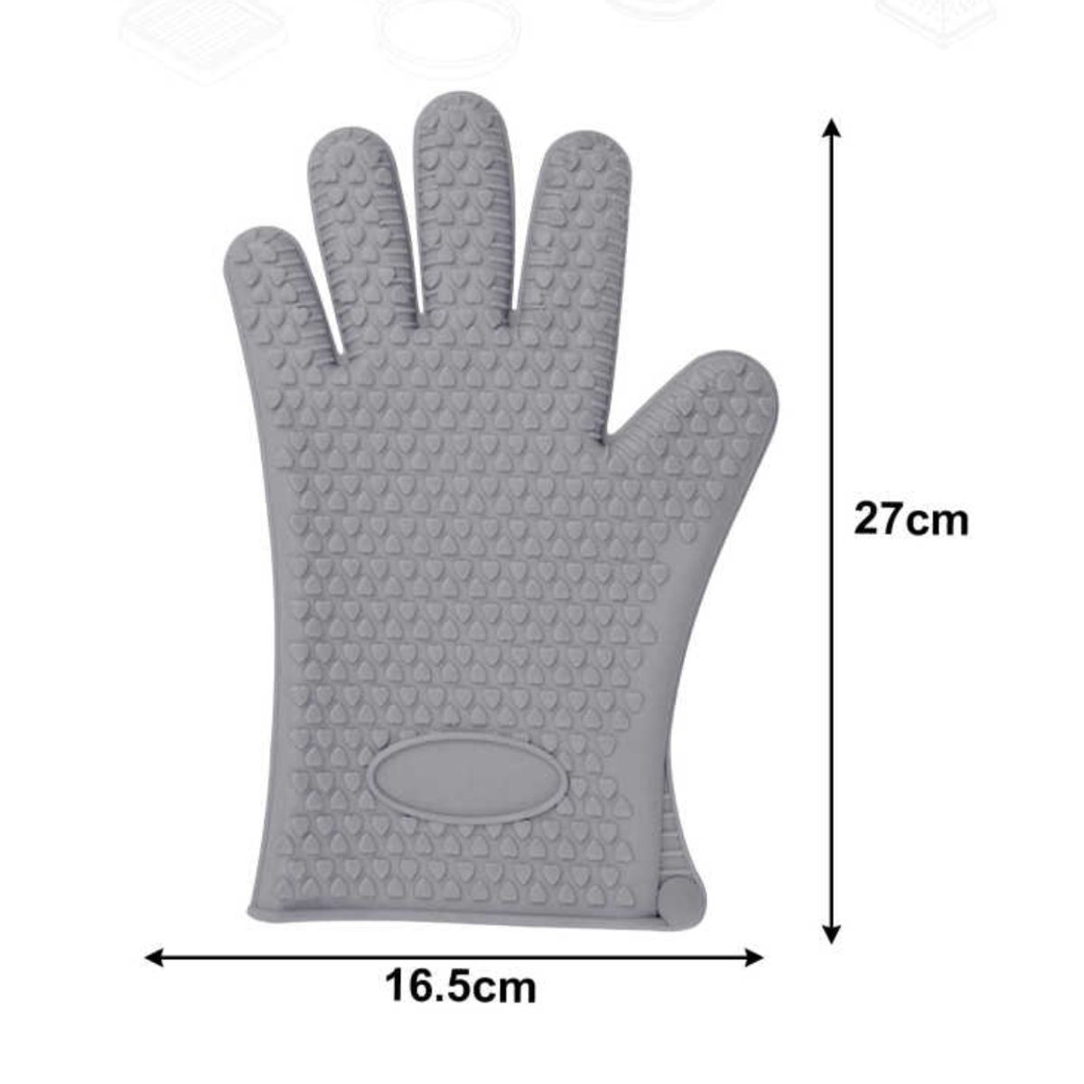 OEM - Guantes De Cocina Silicon Texturizados Resistentes Al Calor