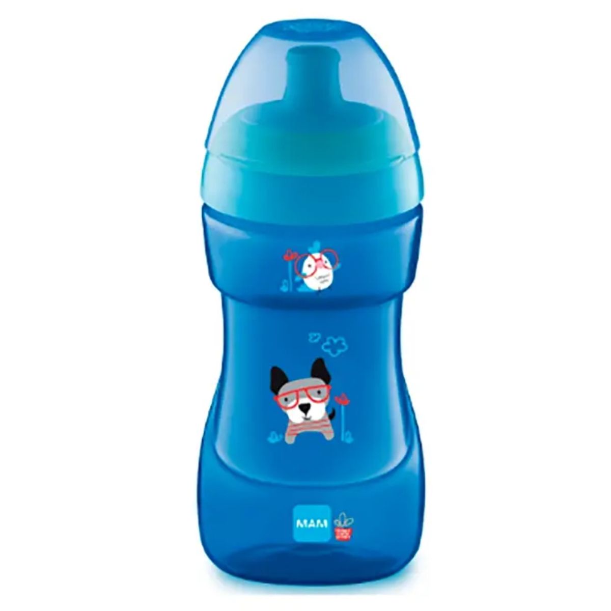 MAM - Vaso Antiderrame MAM Sport - 12 Meses, Azul