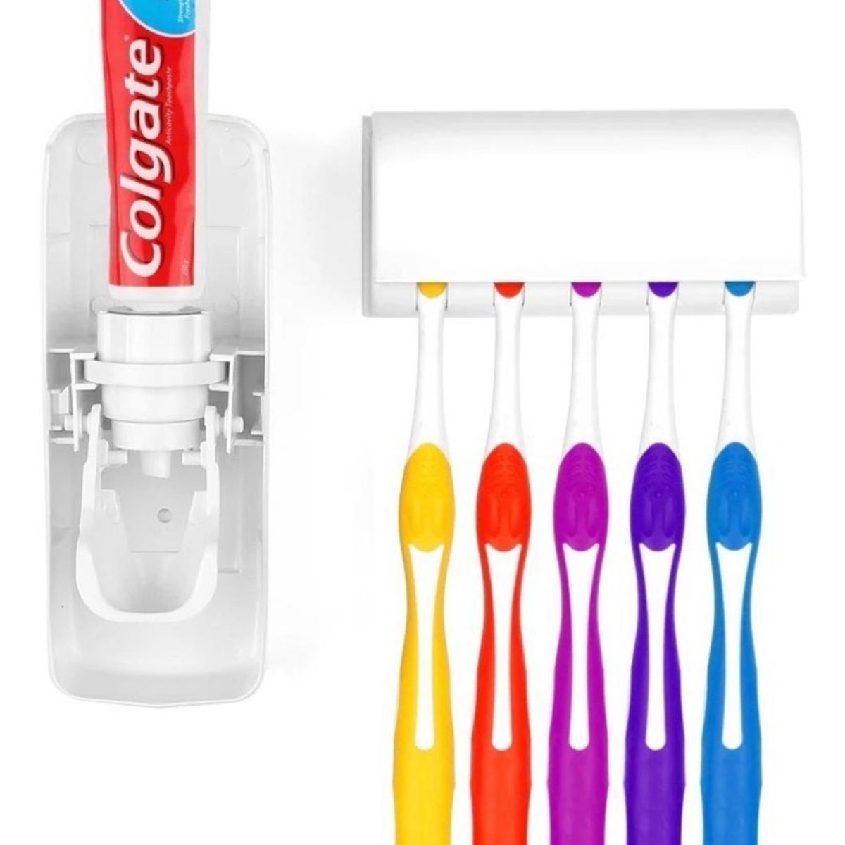 GENERICO - Dispensador De Pasta De Dientes Crema Dental Cepillos