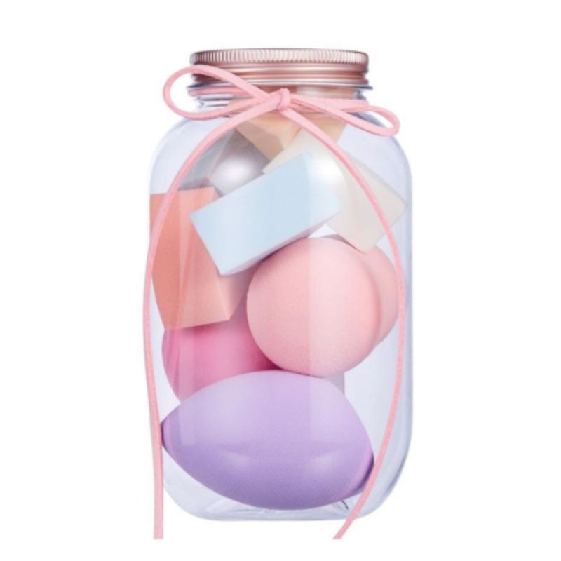 MAX BELLE - Set 12 Esponjas De Maquillaje Blender Max Belle
